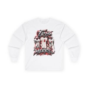 Iris Merrill Unisex Cotton Long Sleeve Tee - Image 2