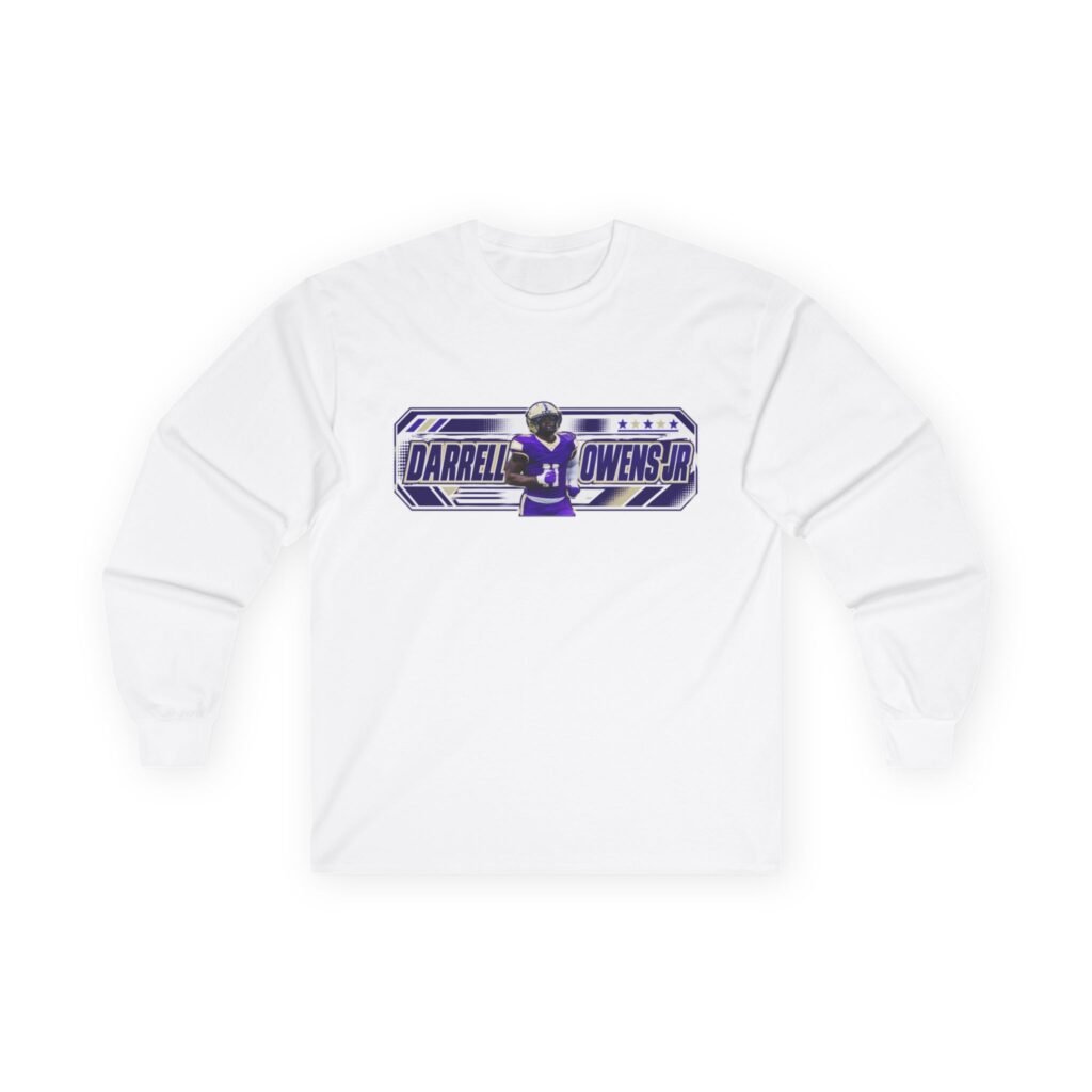 Darrell owens jr Unisex Cotton Long Sleeve Tee