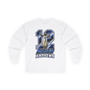 Isaiah Andrews  Unisex Cotton Long Sleeve Tee - Image 2