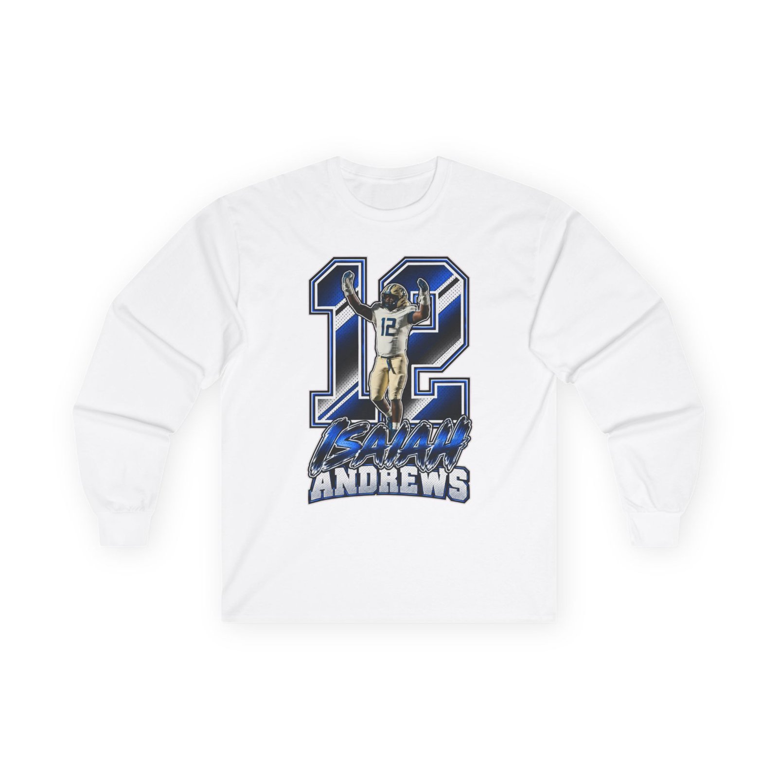 Isaiah Andrews  Unisex Cotton Long Sleeve Tee - Image 2
