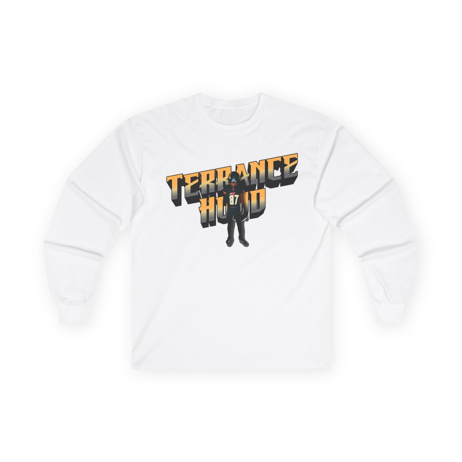 Terrance Hood   Unisex Cotton Long Sleeve Tee - Image 2