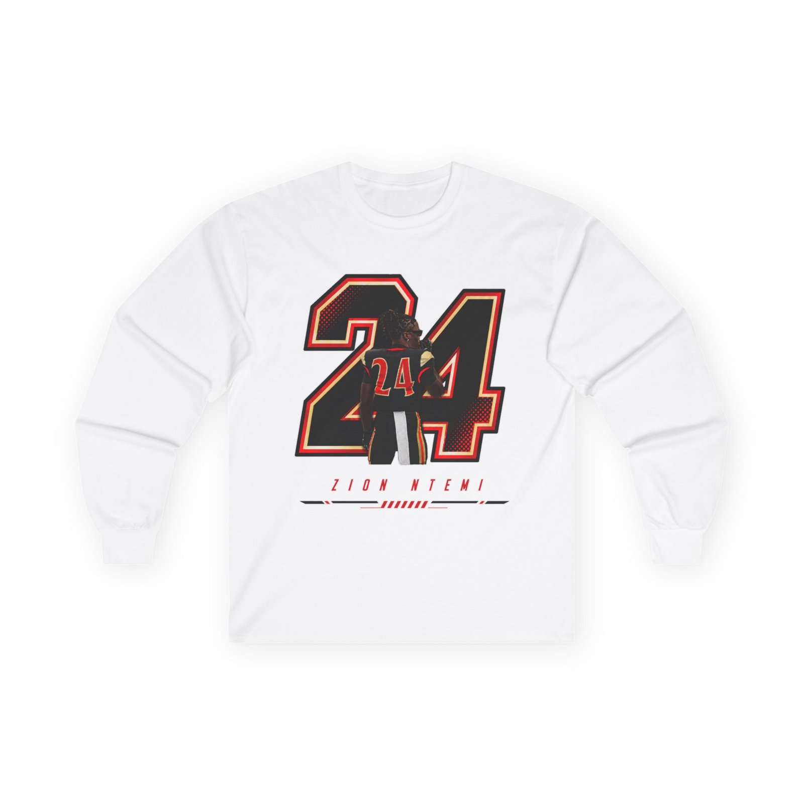 Zion Ntemi Unisex Cotton Long Sleeve Tee - Image 2