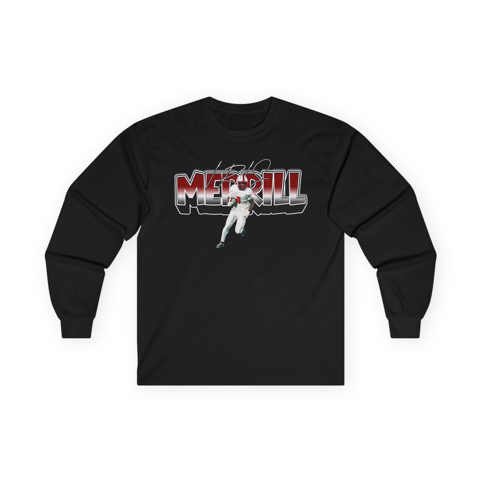 Iris Merrill Unisex Cotton Long Sleeve Tee - Image 1