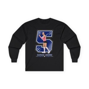 Baylor dinger Unisex Cotton Long Sleeve Tee - Image 1