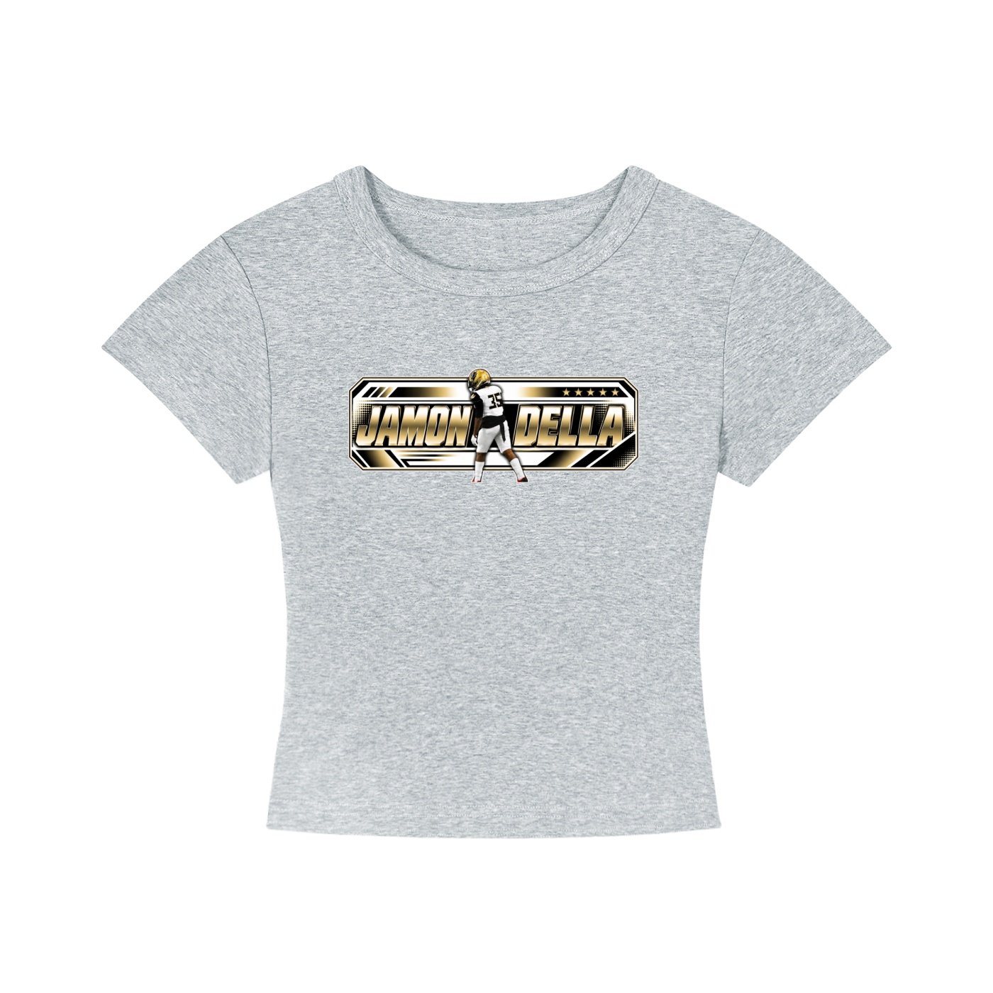 Jamon Della  Women's CropTop - Image 3