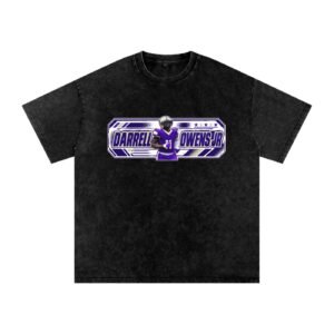 Darrell owens jr Snow Washed Oversized TEE - Image 1