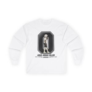 Amias Jordan collier Unisex Cotton Long Sleeve Tee - Image 2