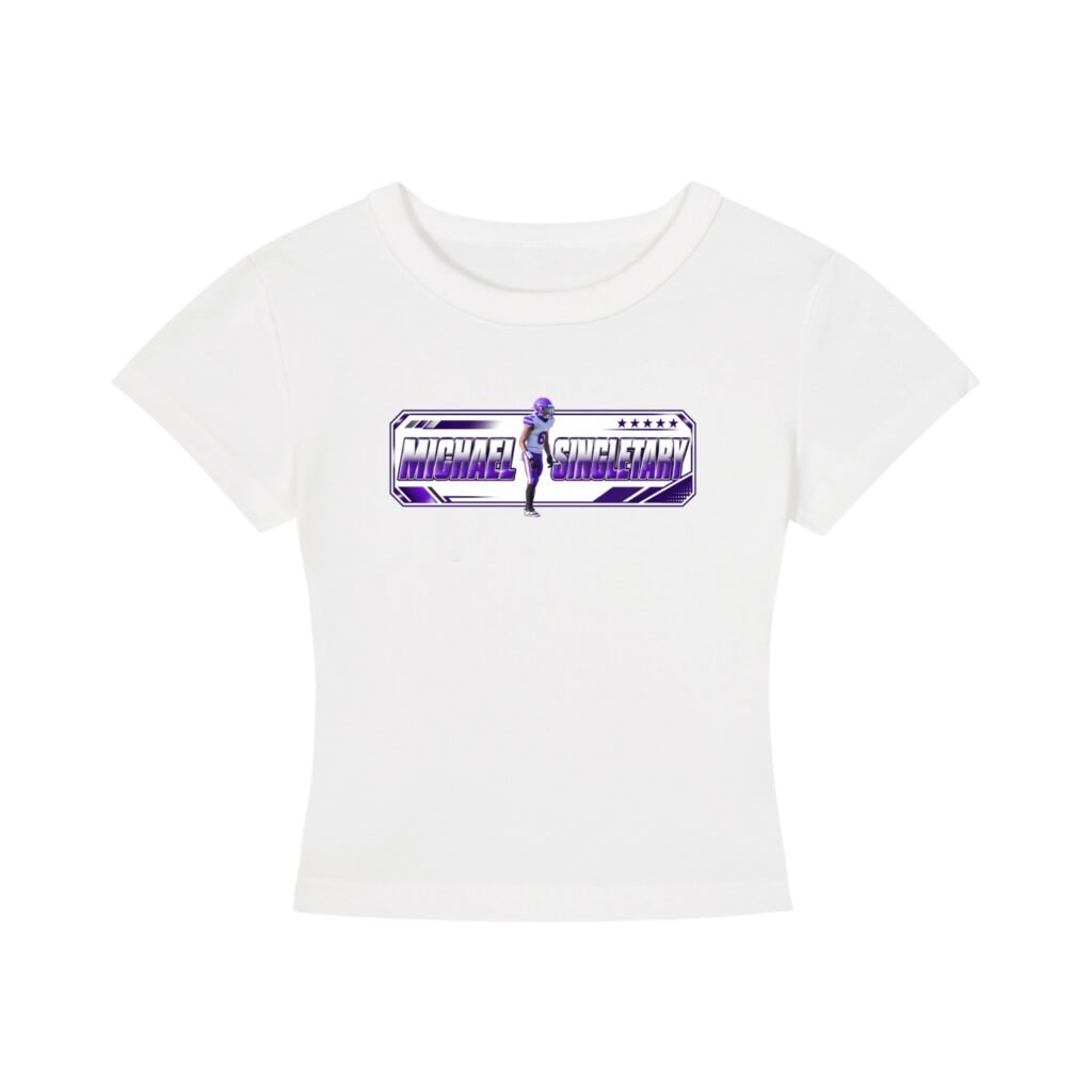 Michael Singletary Women's CropTop