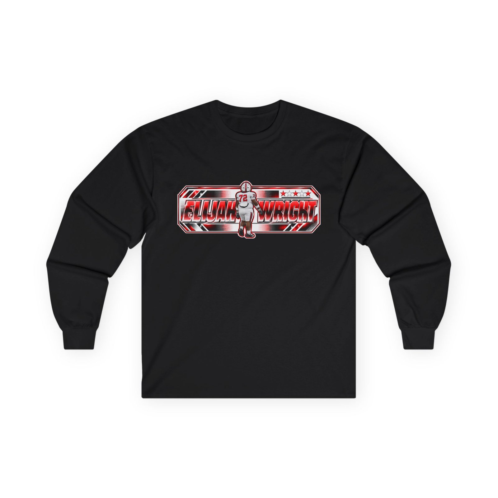 Elijah Wright  Unisex Cotton Long Sleeve Tee - Image 1