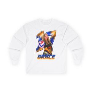 Amelia Grace Unisex Cotton Long Sleeve Tee - Image 2
