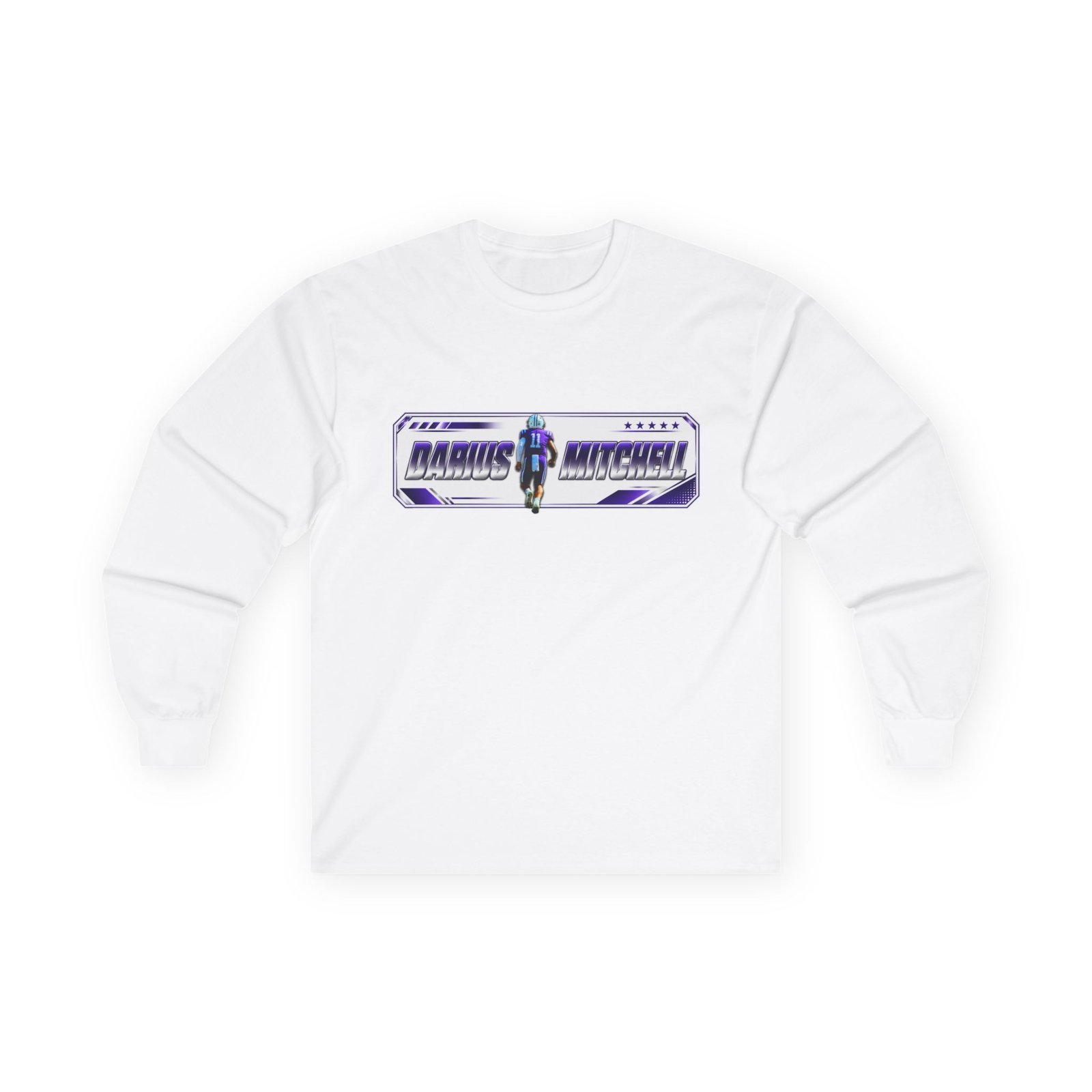 Darius Mitchell Unisex Cotton Long Sleeve Tee - Image 2