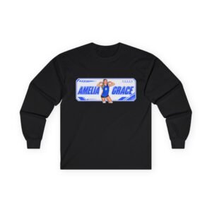 Amelia Grace Unisex Cotton Long Sleeve Tee - Image 1