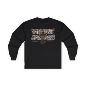 Vincent Jackson Jr Unisex Cotton Long Sleeve Tee - Image 1