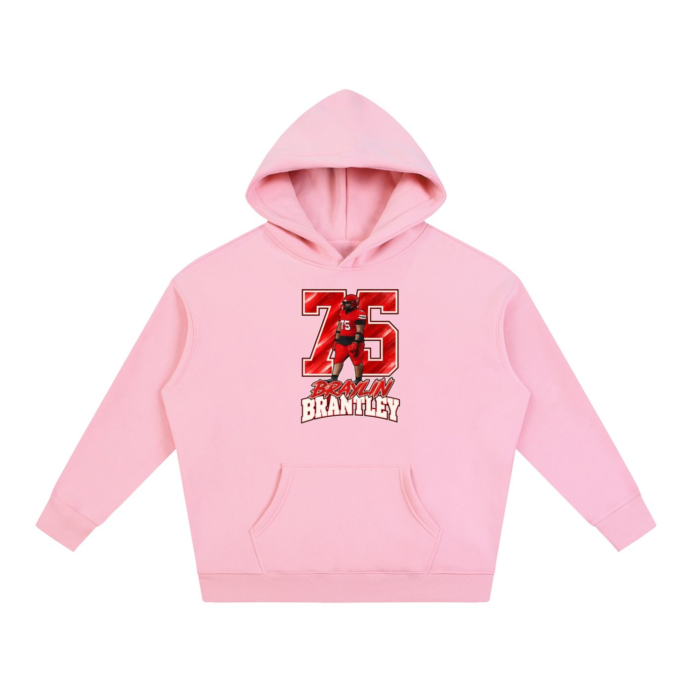 Braylin Brantley Oversize Fleeced Hoodie - Image 5