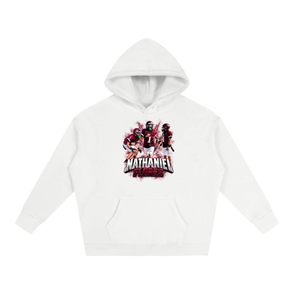 Nathaniel Flores Oversize Fleeced Hoodie