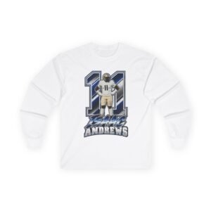 Isaac Andrews Unisex Cotton Long Sleeve Tee - Image 2