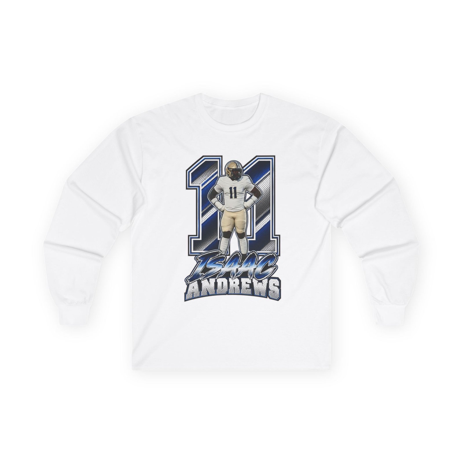 Isaac Andrews   Unisex Cotton Long Sleeve Tee - Image 2
