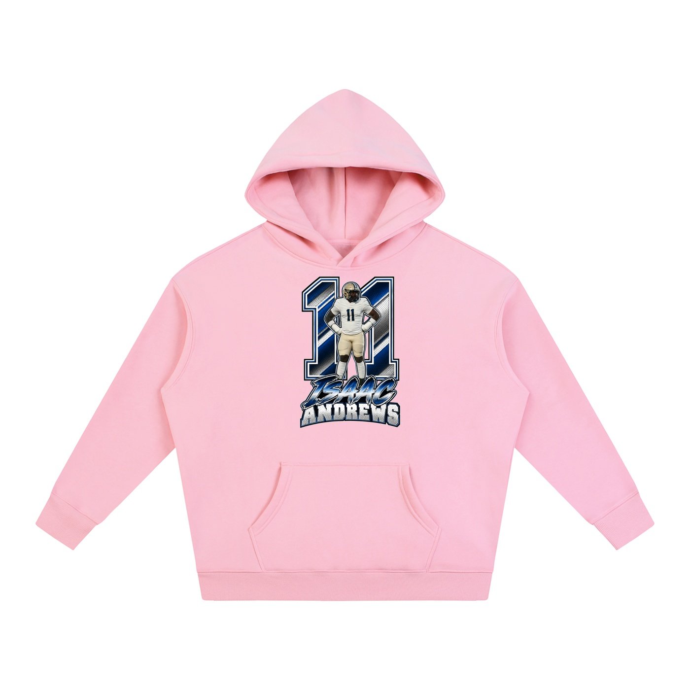 Isaac Andrews   Oversize Fleeced Hoodie - Image 5