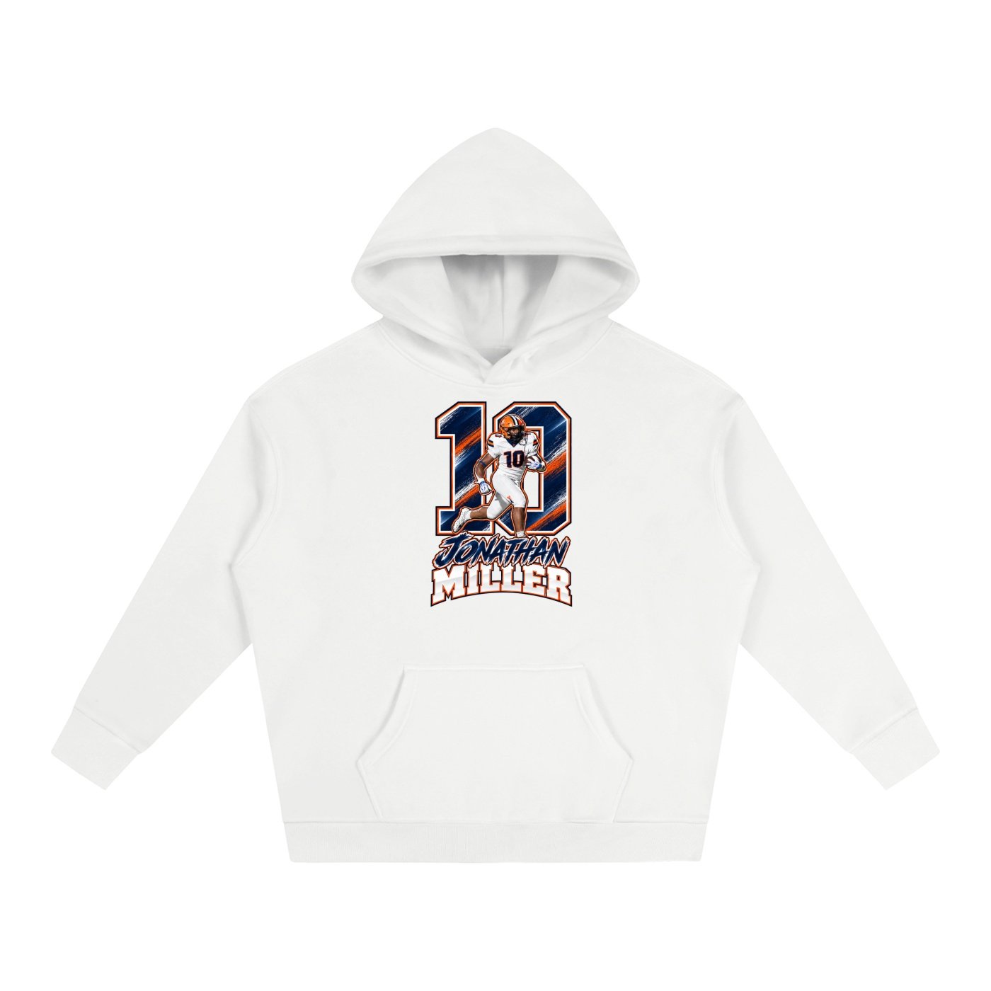 jonathan miller Oversize Fleeced Hoodie - Image 2