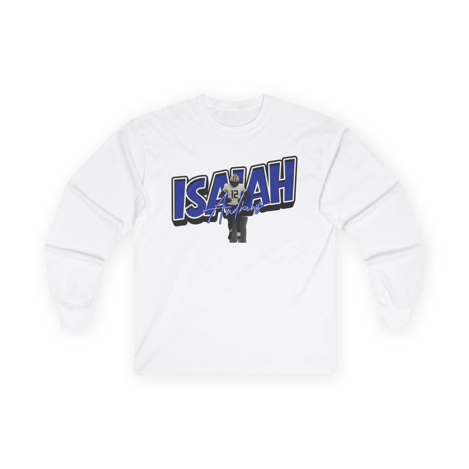 Isaiah Andrews  Unisex Cotton Long Sleeve Tee - Image 2