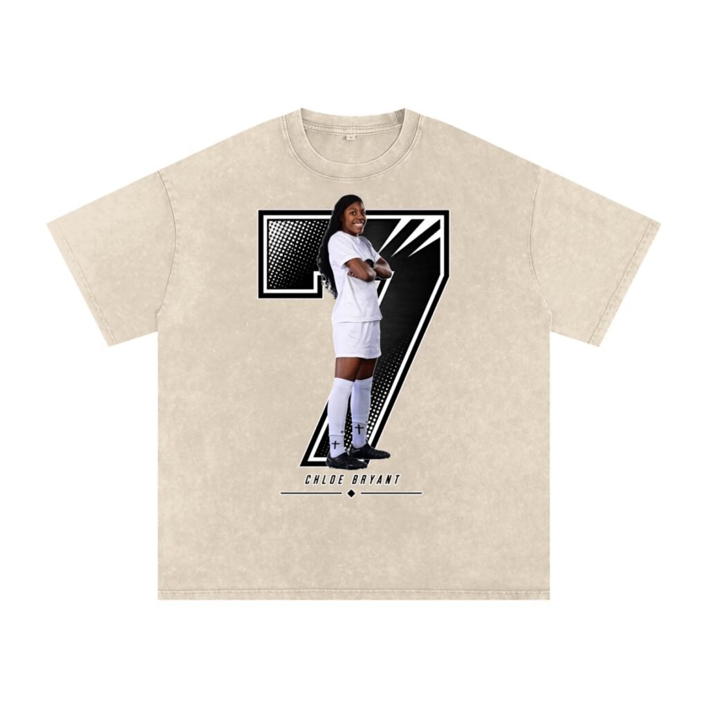 Chloe Bryant Snow Washed Oversized TEE