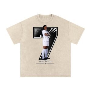 Chloe Bryant Snow Washed Oversized TEE - Image 2