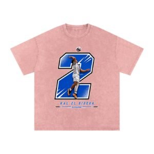 kal-el bibera Snow Washed Oversized TEE - Image 5