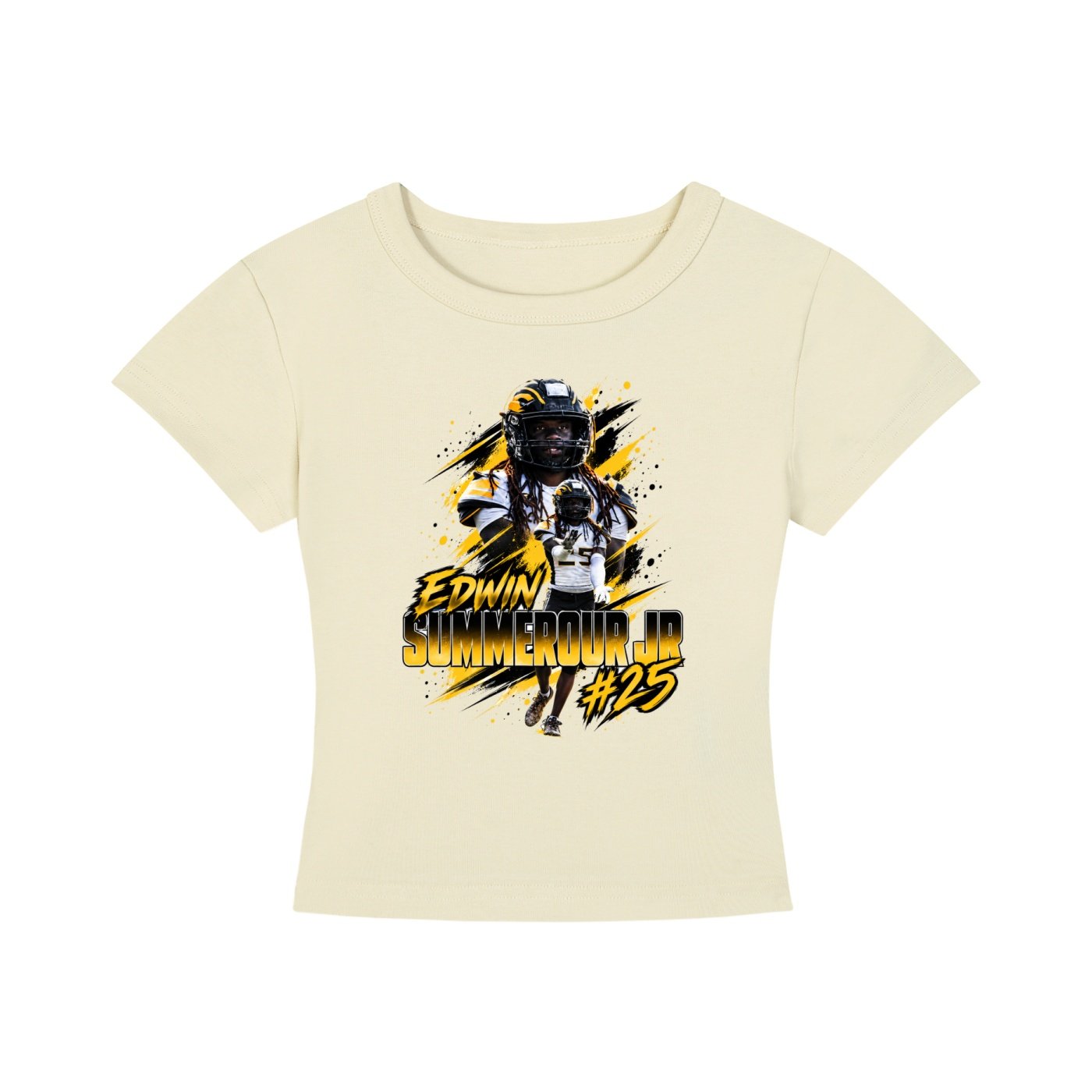 Edwin summerour jr Women's CropTop - Image 4