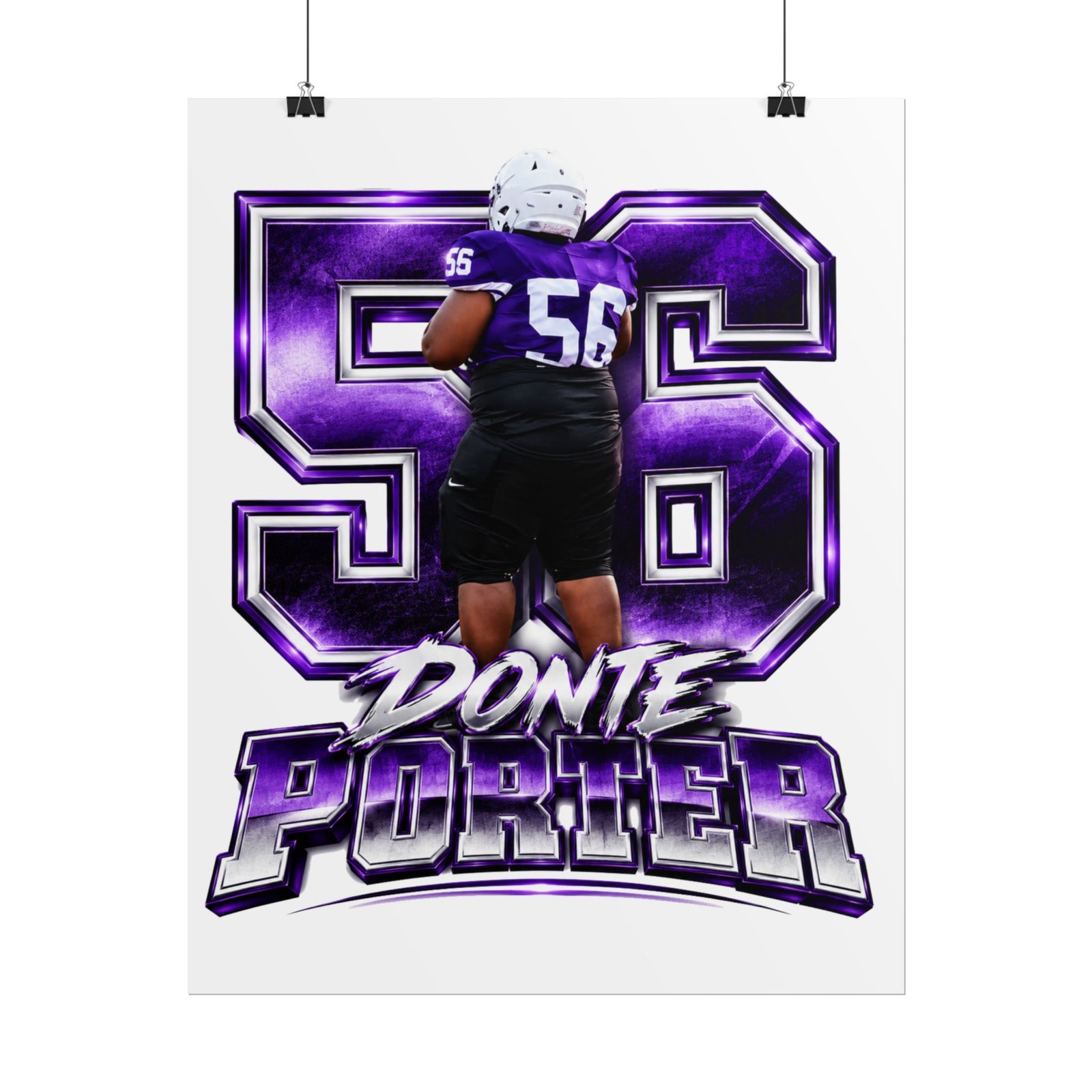 Donte Porter ll Posters - Image 1