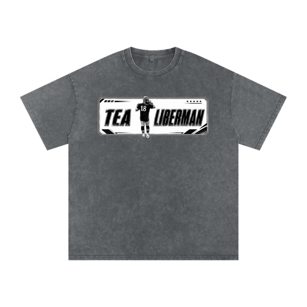 Tèa Liberman Snow Washed Oversized TEE