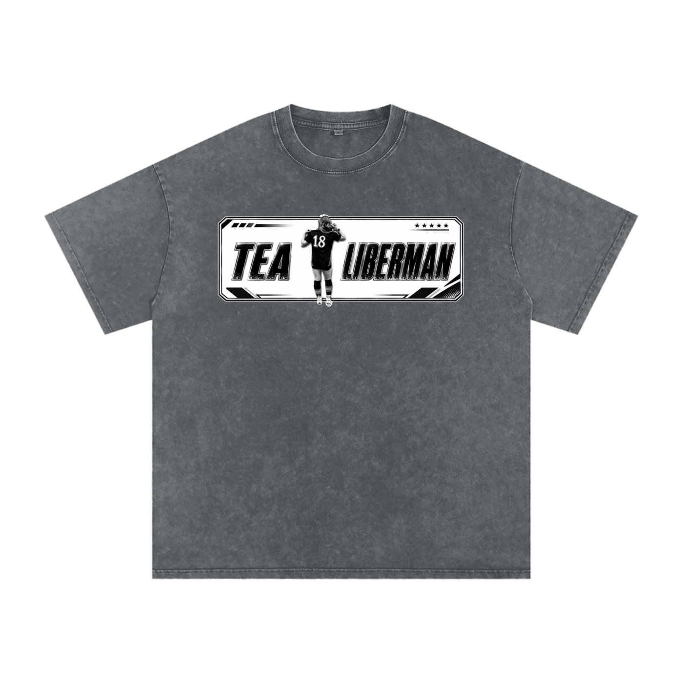 Tèa Liberman Snow Washed Oversized TEE - Image 4