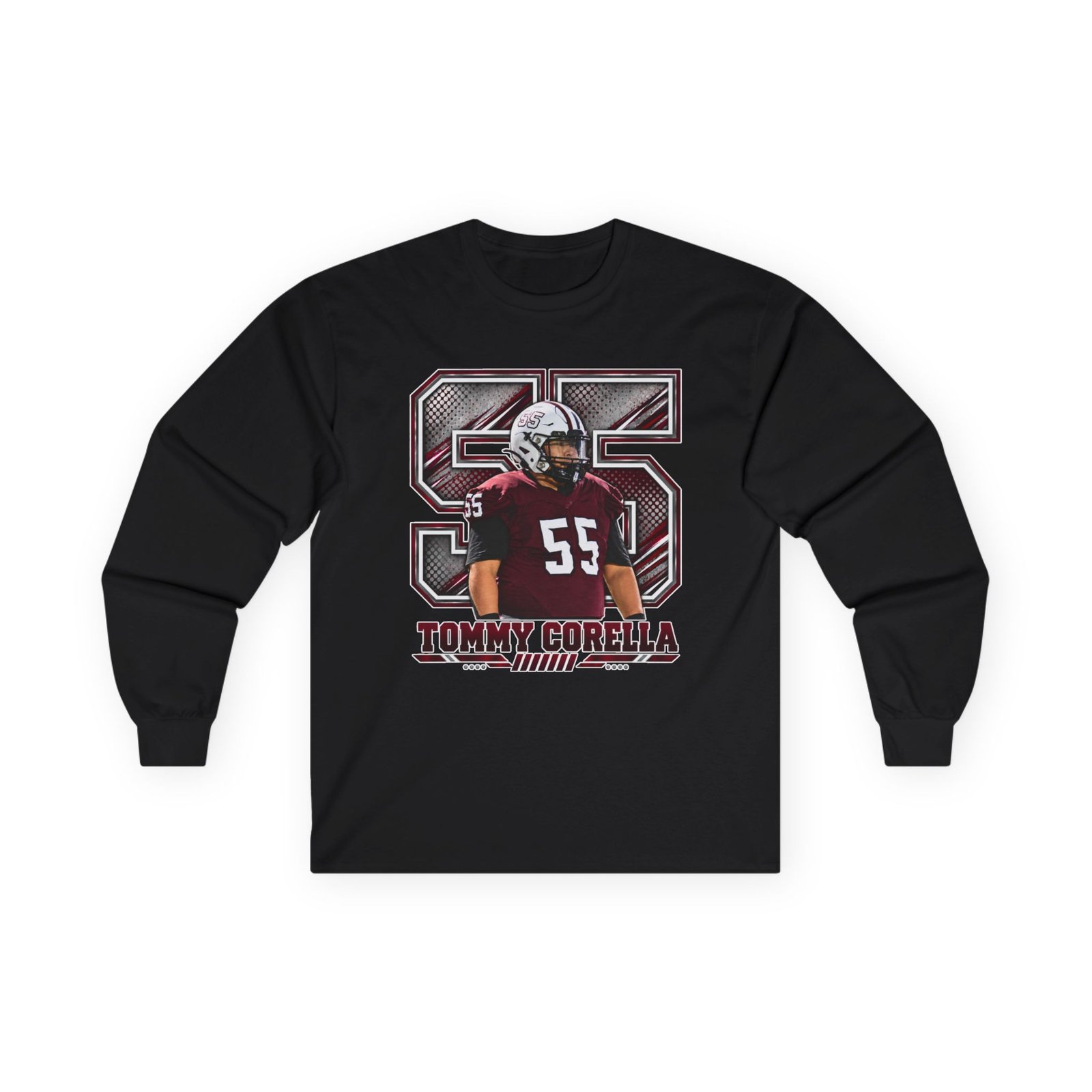 Tommy Corella Unisex Cotton Long Sleeve Tee - Image 1