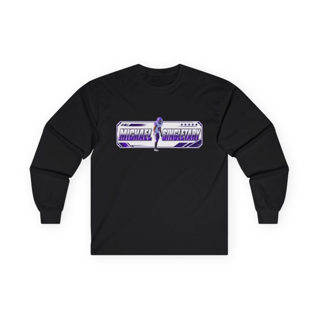 Michael Singletary Unisex Cotton Long Sleeve Tee