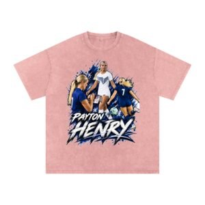 Payton Henry   Snow Washed Oversized TEE - Image 5