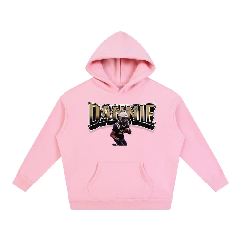 Dannie Johnson jr Oversize Fleeced Hoodie