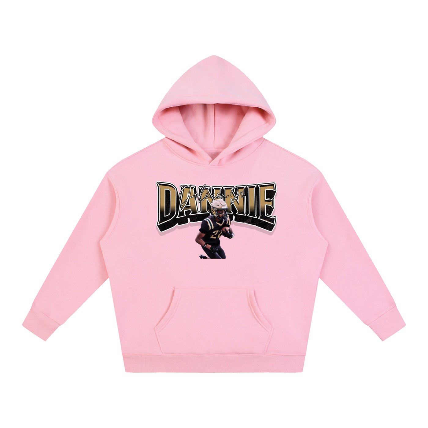 Dannie Johnson jr Oversize Fleeced Hoodie - Image 5