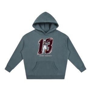 Albert Grijalva Oversize Fleeced Hoodie - Image 4