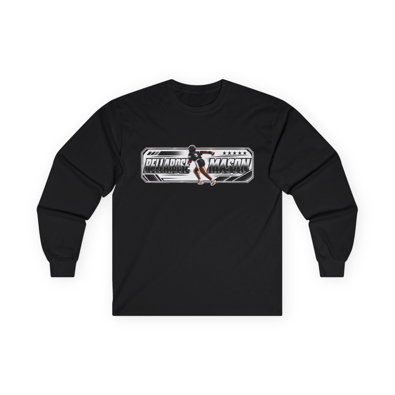 Bellarose Mason Unisex Cotton Long Sleeve Tee - Image 1