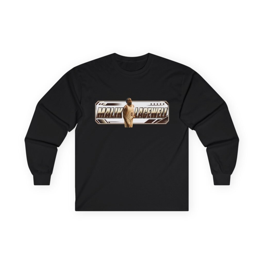 Malik Lacewell  Unisex Cotton Long Sleeve Tee