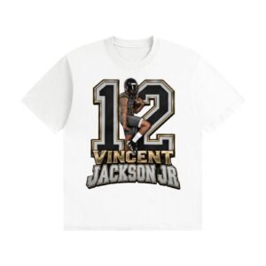 Vincent Jackson Jr Unisex Cotton T-Shirt - Image 2
