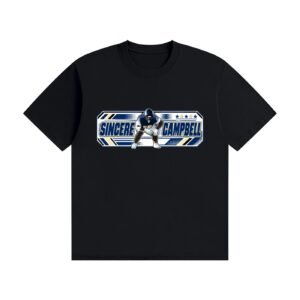Sincere Campbell Unisex Cotton T-Shirt - Image 1