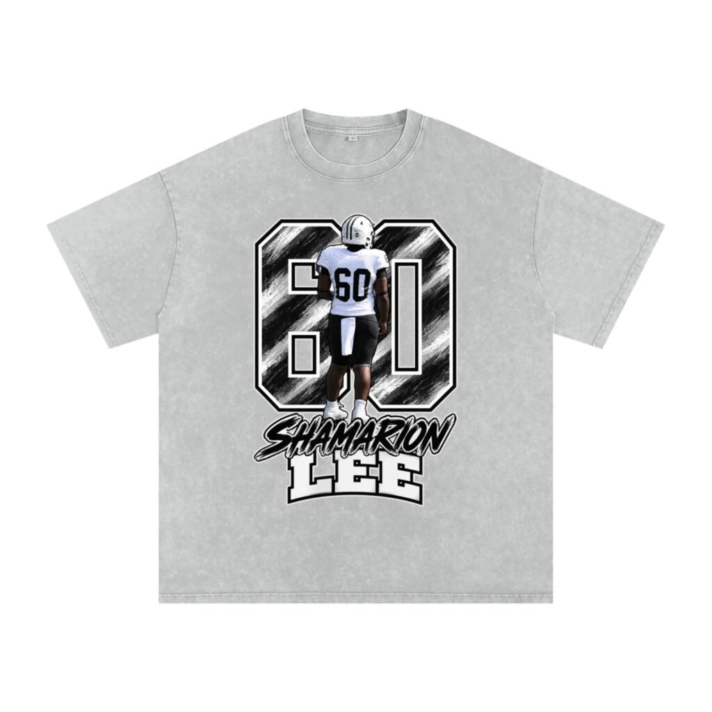 Shamarion Lee Snow Washed Oversized TEE