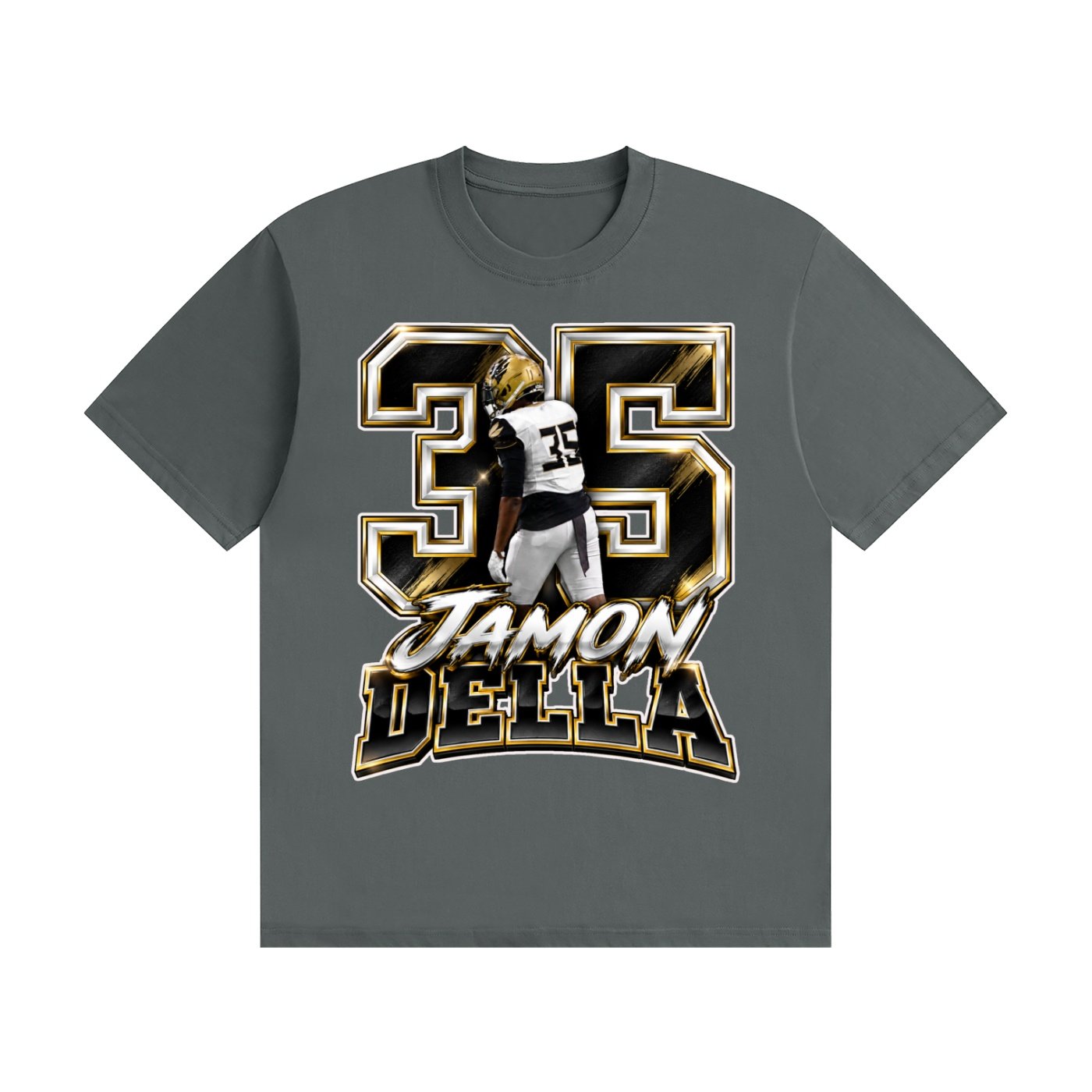 Jamon Della  Unisex Cotton T-Shirt - Image 5