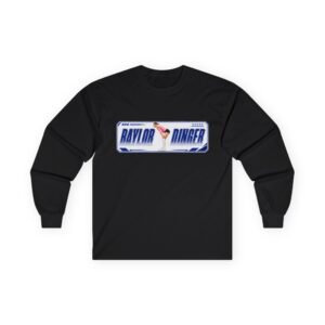 Baylor dinger Unisex Cotton Long Sleeve Tee - Image 1