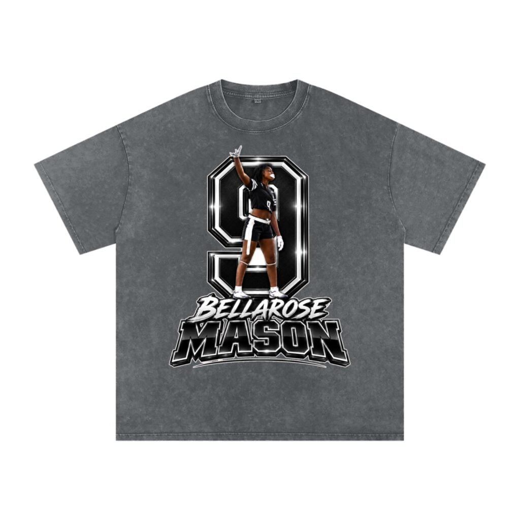 Bellarose Mason Snow Washed Oversized TEE