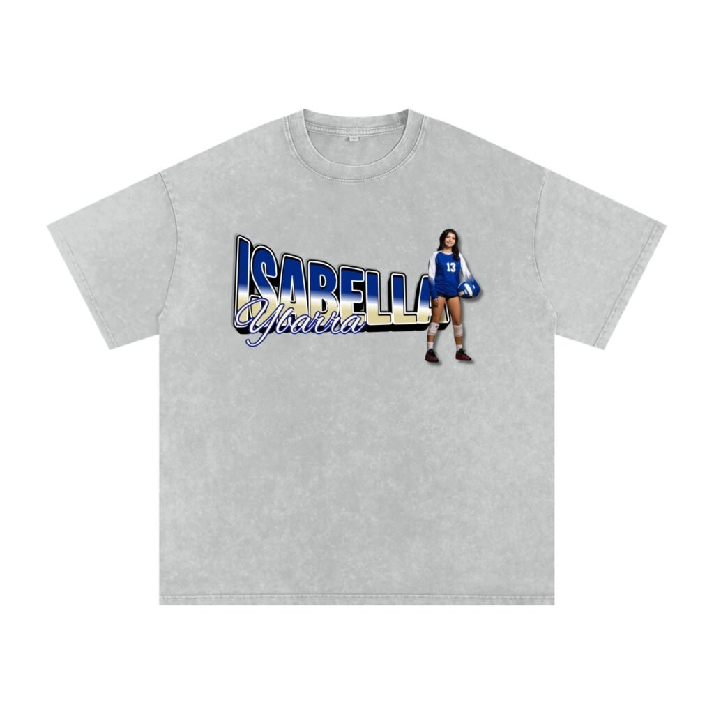 Isabella Ybarra Snow Washed Oversized TEE