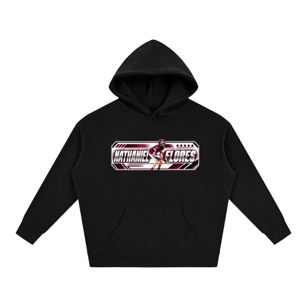 Nathaniel Flores Oversize Fleeced Hoodie