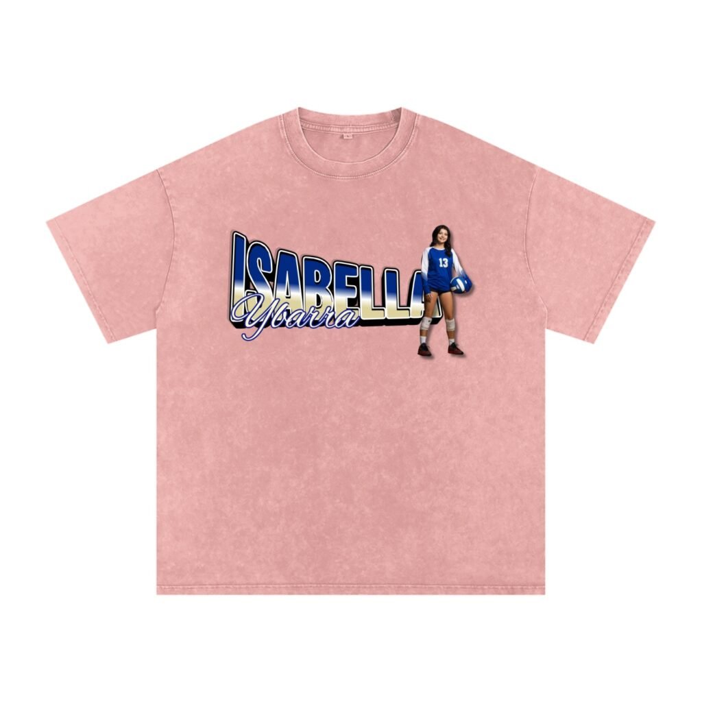 Isabella Ybarra Snow Washed Oversized TEE