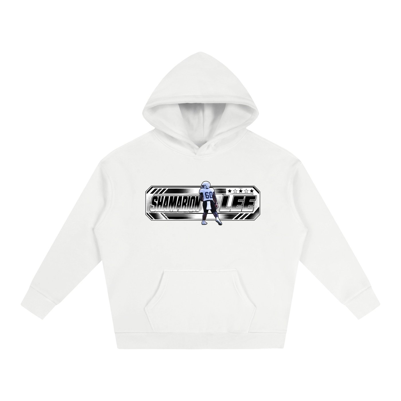 Shamarion Lee Oversize Fleeced Hoodie - Image 2