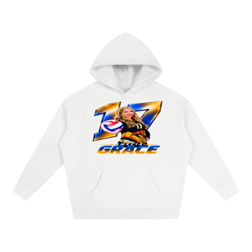 Amelia Grace Oversize Fleeced Hoodie